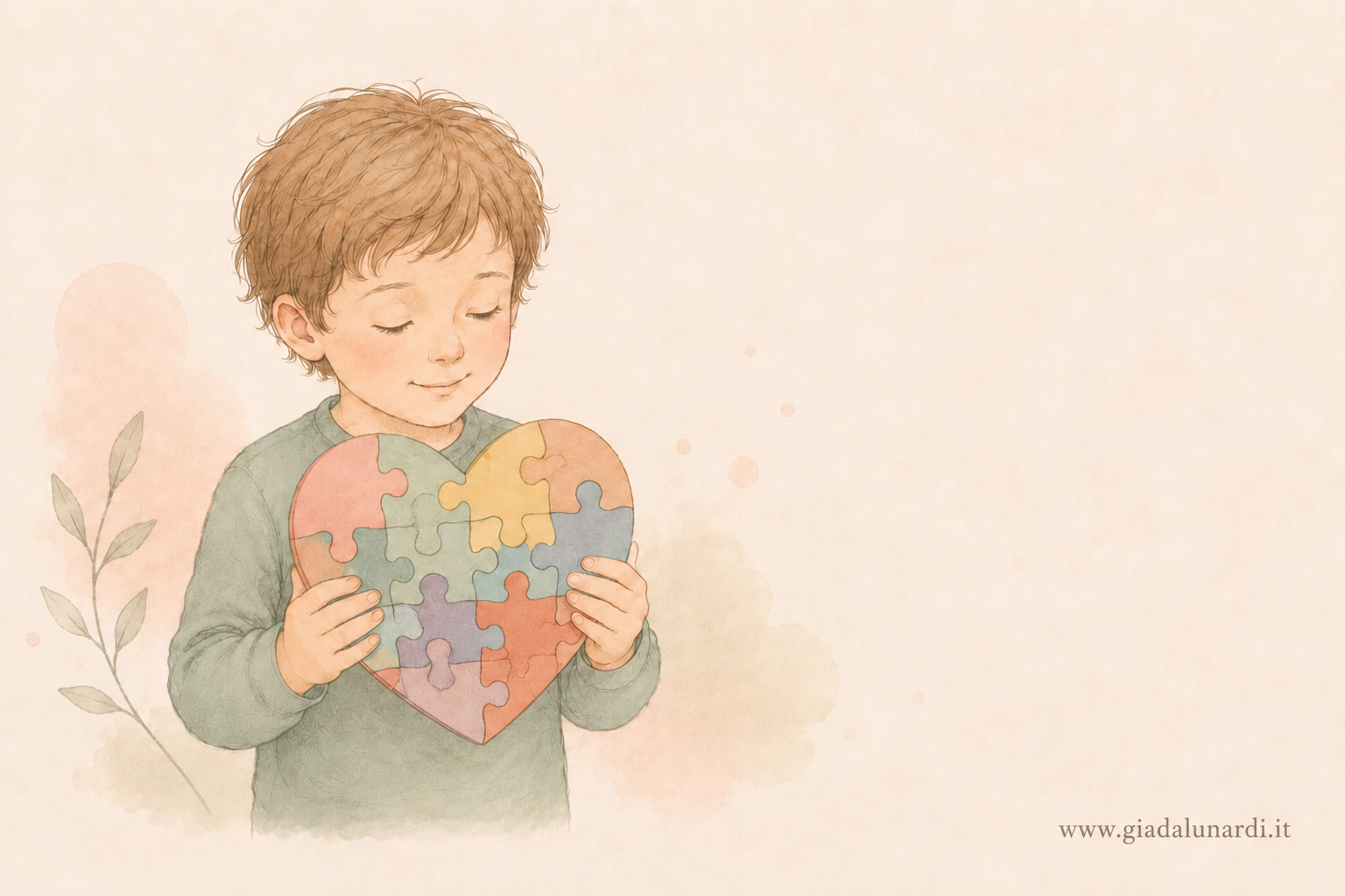 Autismo infantile, illustrazione dello studio della dottoressa Giada Lunardi