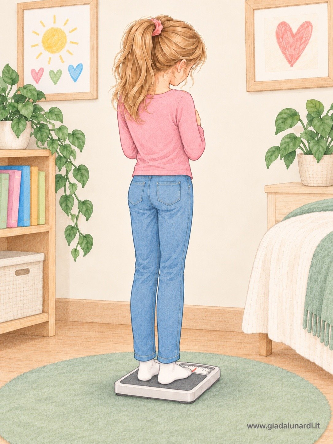 Disturbi del comportamento alimentare in adolescenza, illustrazione dello studio della dottoressa Giada Lunardi